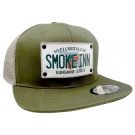 Smoke Inn License Plate Cap - Evergreen