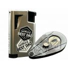 "World's Best Dad" Xikar Cutter & Lighter Set