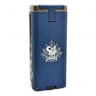 SI - Lighter Visol Striker Triple Torch Flame w/ Cigar Poker - Matte Blue