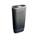 Smoke Inn Branded 3 Cigar Case - Black